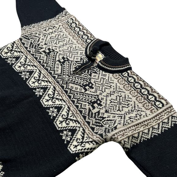 Dale of Norway Nagano Wool Sweater Men’s Small Wool Nordic Pattern Norway Knit - Picture 11 of 15